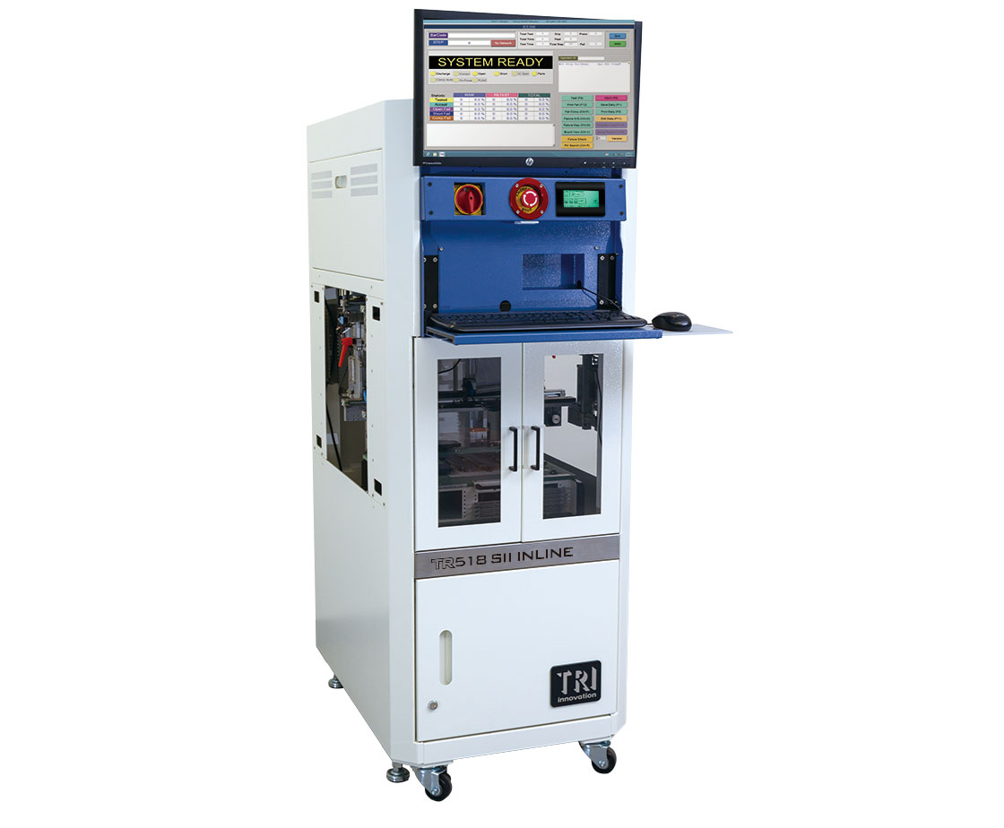原裝二手TR518 SII INLINE在線(xiàn)電路板測(cè)試機(jī)